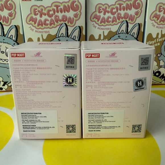 Bundle Pop Mart The Monsters: Lazy Yoga Labubu figure Blind Box - Picture 2 of 2